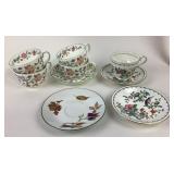 Aynsley, Minton, Royal Worcester- Cups, Saucers