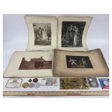 Reproduction Civil War Era And Italian Banknotes