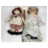 Raggedy Ann Dolls