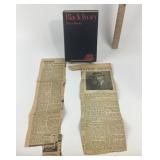 Black Ivory Signed Book by Polan Banks