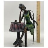 Lady Sculpture Art Deco