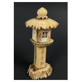 Antique Japanese carved antler Kasuga Taisha