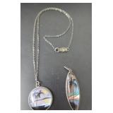 Sterling Chain With Palm Tree Pendant, TIM Sterlin