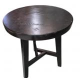 Wood Stool 15 in. Across & 18 in. H