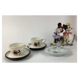 Disney Mickey Mouse Espresso Cups, Figurine