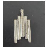 RJL Stamped Sterling Silver Pendant 6.89g TW