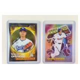 2 Shohei Ohtani Holographic Refractor Cards