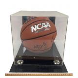 Wilson NCAA Basketball With Signatures & Case