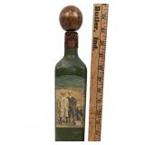 Fausto Conturi Leather Golf Decanter; Italy