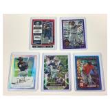 Autographed & Numbered Sports Card Collection