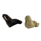 Fur-Covered Seal, Walrus Miniatures