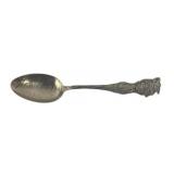 Sterling Silver Souvenir Spoon With Native America