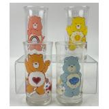 1983 Care Bear Glass Set of 4- Pizza Hut