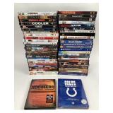DVDs; Colts Road to XLI, Hoosiers, The Hangover, G