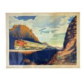 1950 Santa Fe Railway Superchief passenger train