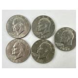 1977 United States of America One Dollar Coins