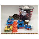 Eagle Tin with Nails; Stormguard Zinc, Fence Stapl