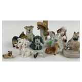 Porcelain Dog Figurines