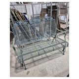 Metal Glider Lawn Swing 52 in. Long