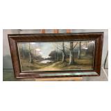 Chalk Pastel Landscape by H.L. Joer