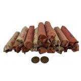18 Rolls Of Pennies, Pre 1940-1959