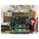 Dairy Fairy Cow Plush, Quilts, GE Tinsel Lights, L