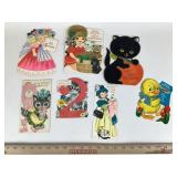Greeting Cards; Halloween Cat,