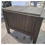 Wood Ice Chest 21 in. X 29 in. X 23 in. H