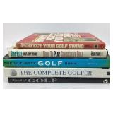 Golf Books, Ballard, Kite, Dennis, Newell, Fostori