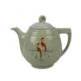 Enterprise Drip-O-Lator Teapot With Heron Design