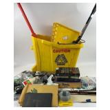 238 Mop, Mop Bucket, Misc. Lot