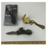 Folding Pocket Knife, Motorcycle Knife, Eagle Pock