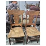 Oak Dining Room Chairs 2