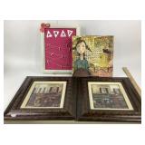 Framed Parisian Art Prints, Decorative Wall Art