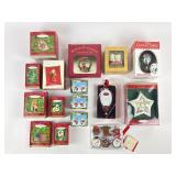 16 NOS Vintage Christmas Mostly Hallmark Ornaments