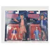 2 Stranger Things NOS Collectible Action Figures