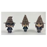 3 Harry Potter Figures