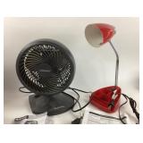 Holmes Blizzard Fan, Limelights Desk Lamp