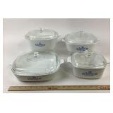Corning Ware Blue Cornflower Baking Dishes