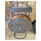 Wood & Metal Strapping Dispenser Cart