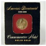 10k America's Bicentennial Commemorative Medal