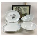 Corelle Dishware, Framed Wall Art