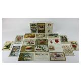 Postcards: Christmas, Valentines, Thanksgiving,