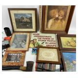 Framed Prints, Margaret Keane, Sonia Ames, Axe