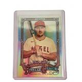 Mike Trout Silver Refractor Card