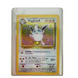 Pokemon Holographic Wigglytuff Card
