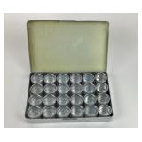 Round Clear Containers With Bindis