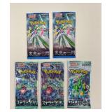5 Pokemon Sealed Packs