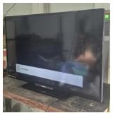 Philips 40 in. Television Powers On