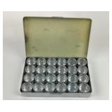 Bindis Rhinestones in Metal Case